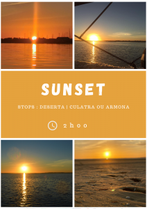 Sunset e Pôr do Sol - Ria Formosa Boat Tours - Passeio barco Olhão