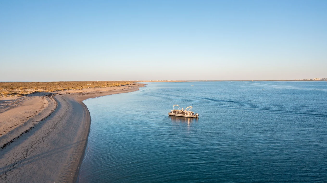 Barco privado na Ria Formosa até 18 pessoas