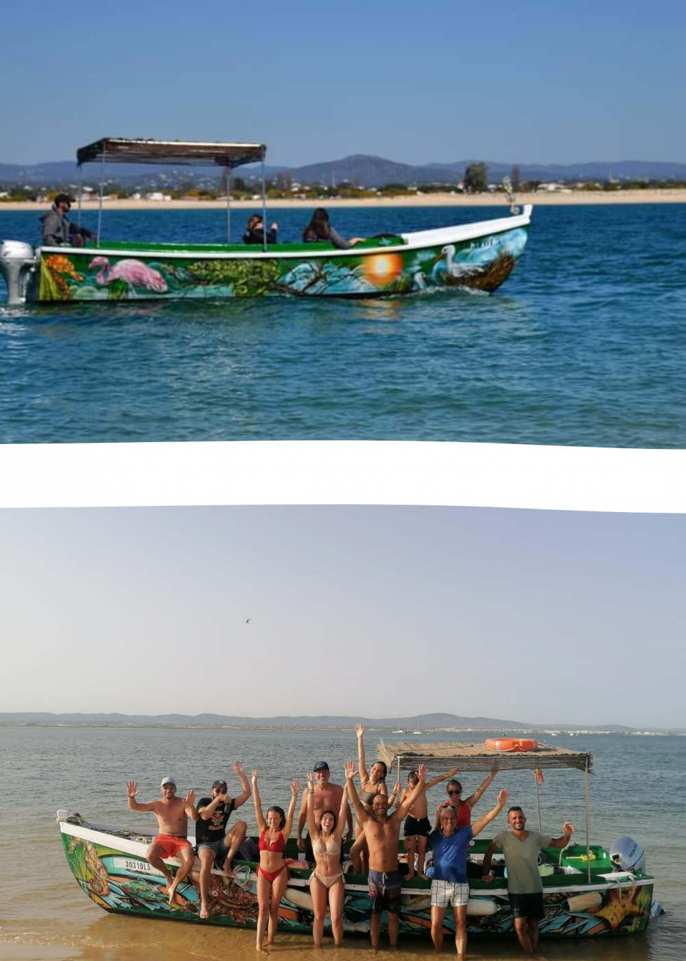 Barco - Ria Formosa Boat Tours - Passeio barco Olhão